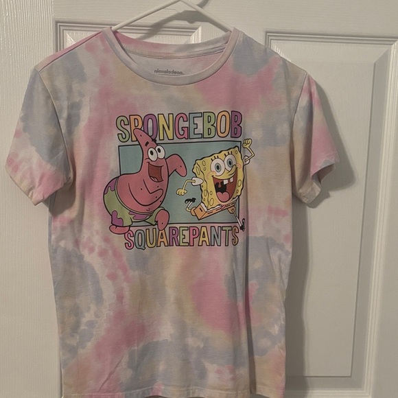SpongeBob SquarePants Tie-Dye T-Shirt - Picture 1 of 1